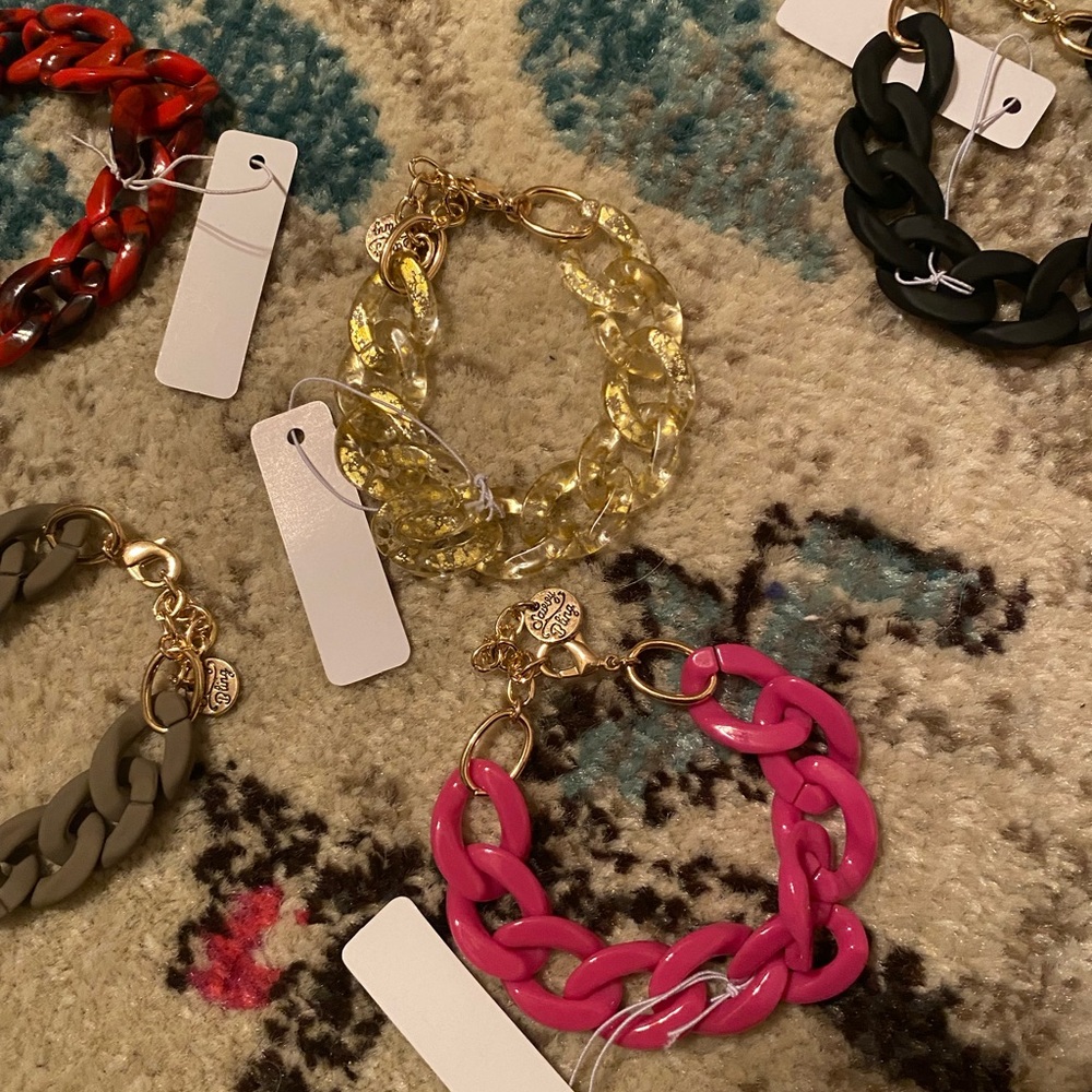 Chain link boutique bracelets